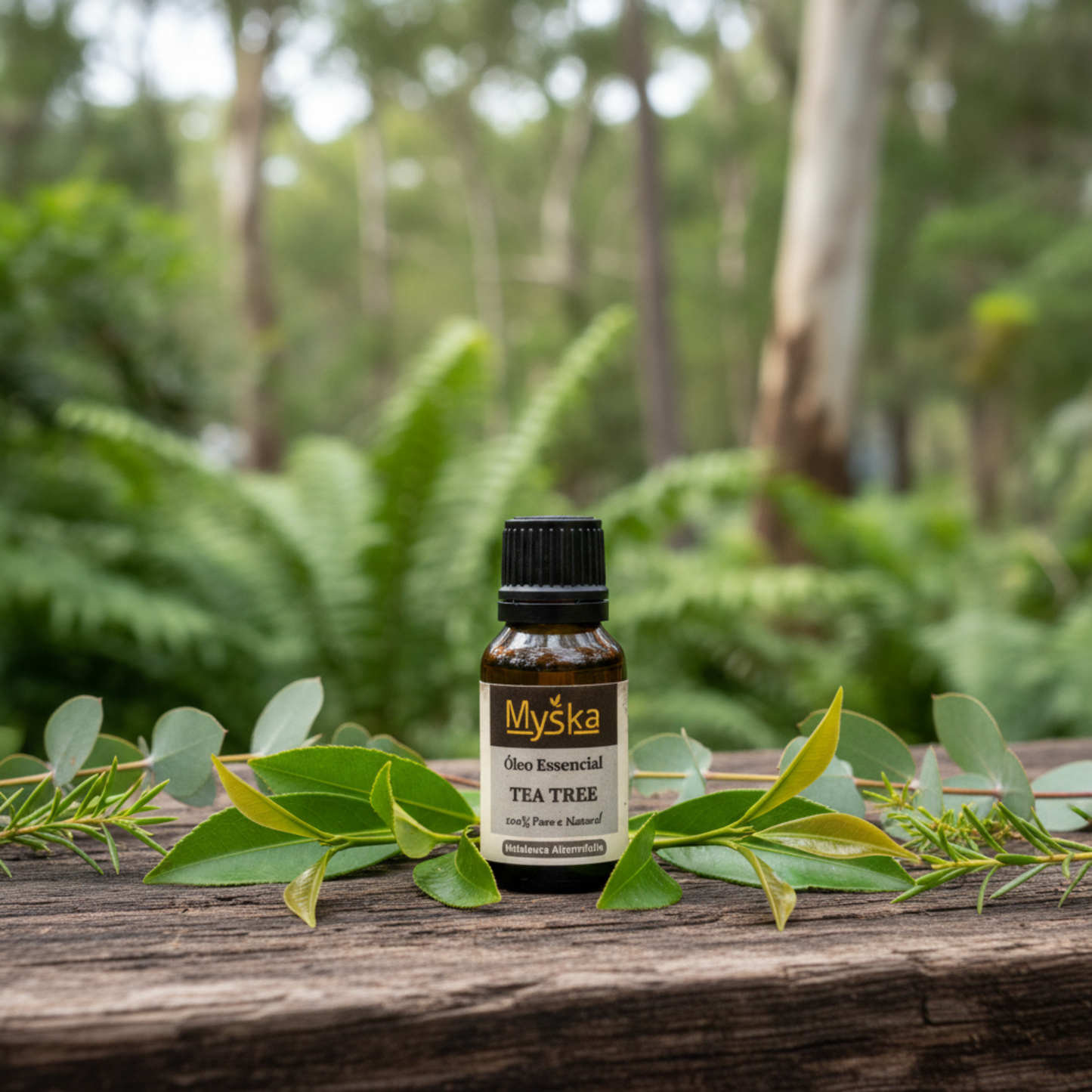 Aceite esencial de árbol de té