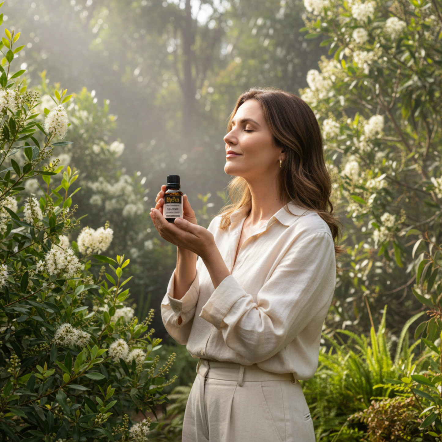 Aceite esencial de árbol de té