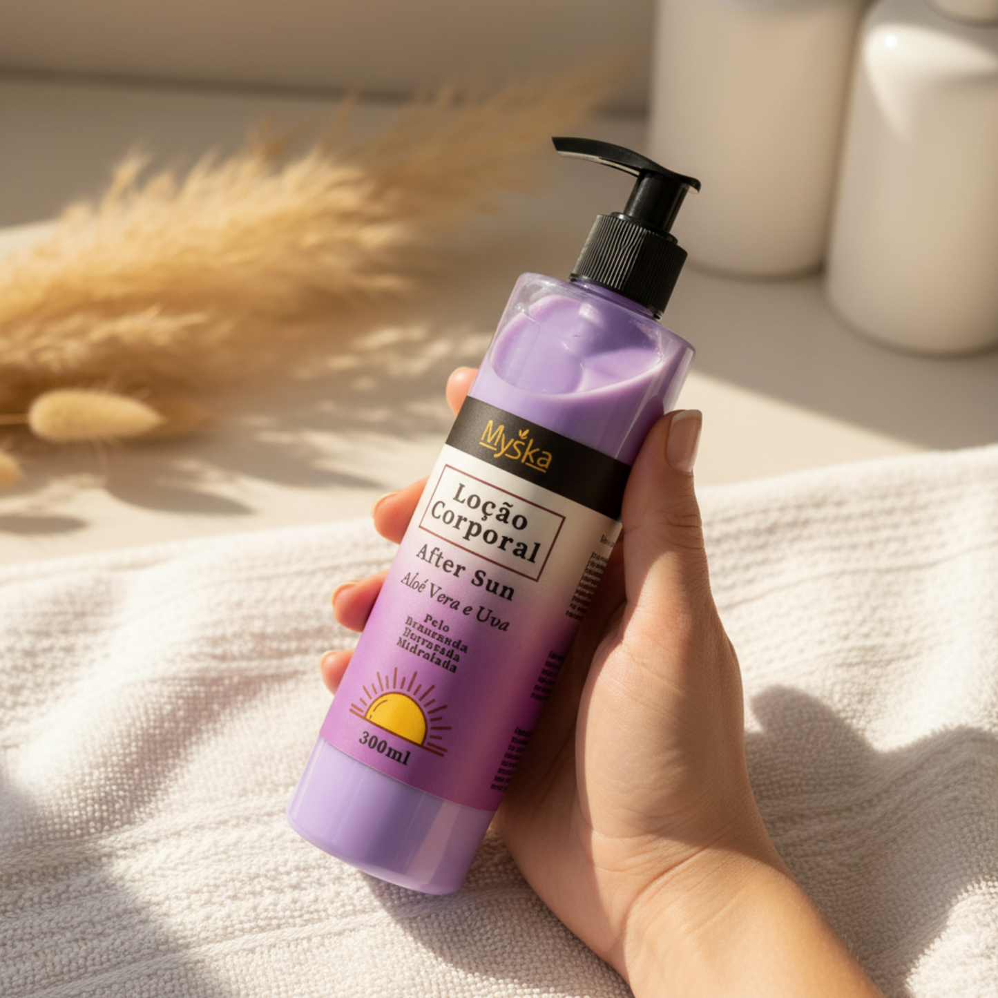 Loção Corporal Natural | Hidratação e Regeneração da Pele – Myska