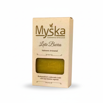 Sabonete Natural Leite de Burra | Hidratação e Regeneração da Pele – Myska