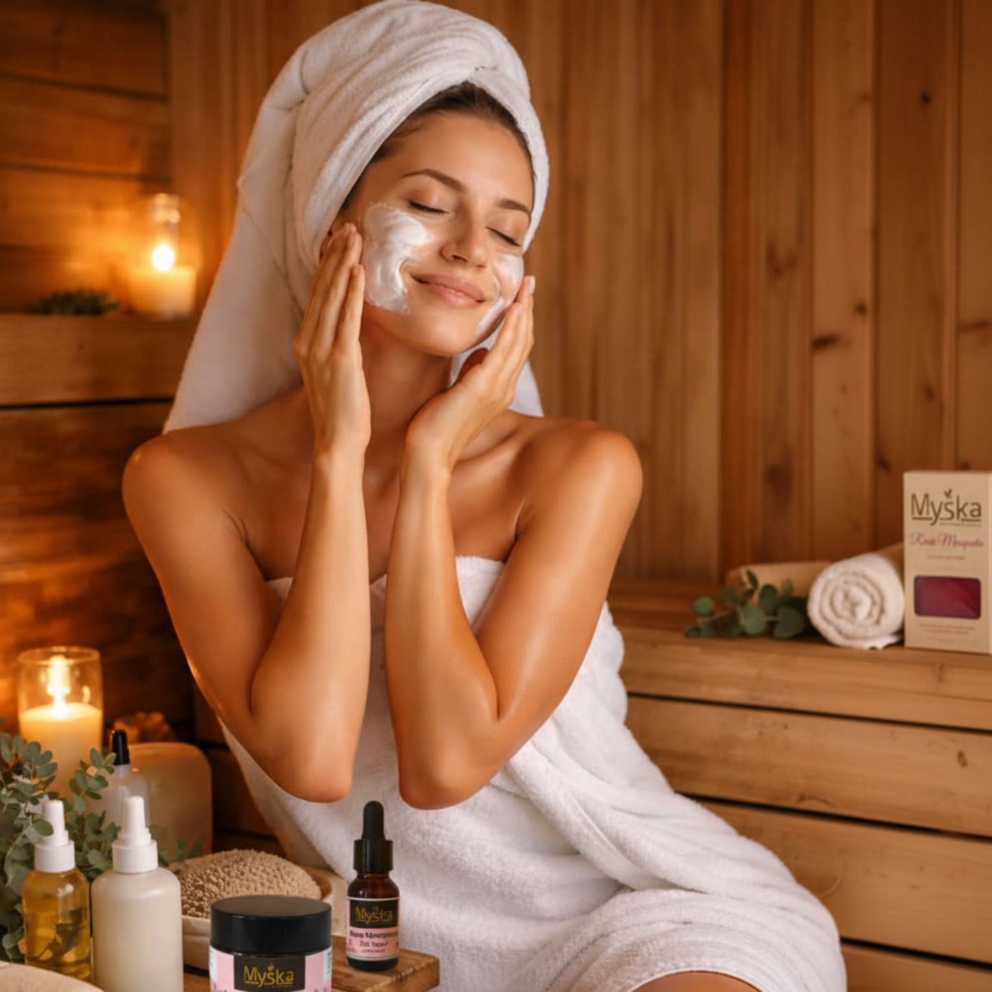 Conjunto Facial Rosa Mosqueta | Regeneração e Luminosidade Natural – Myska