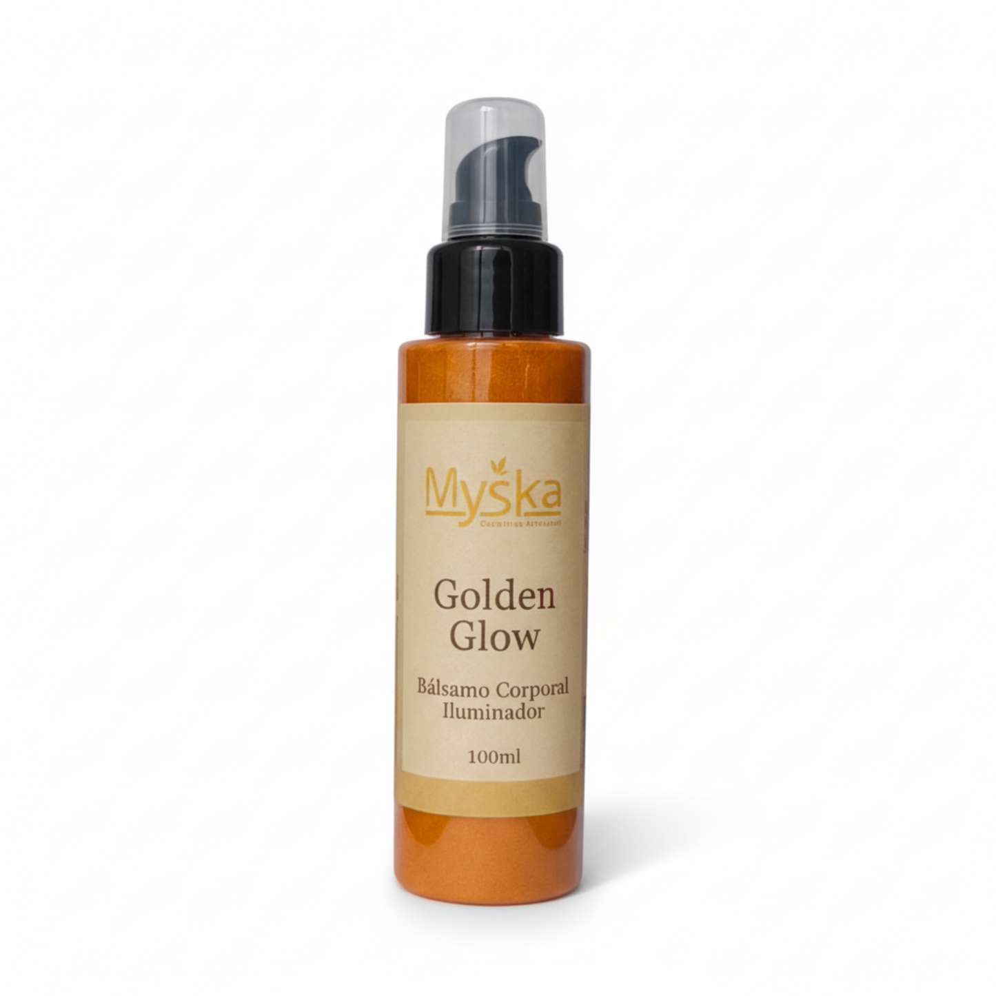 Golden Glow - Bálsamo Corporal Iluminador com Shimmer Dourado 100ml