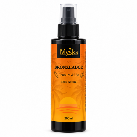 Bronzeador Corporal Natural | Hidratação Profunda e Bronzeado Radiante – Myska
